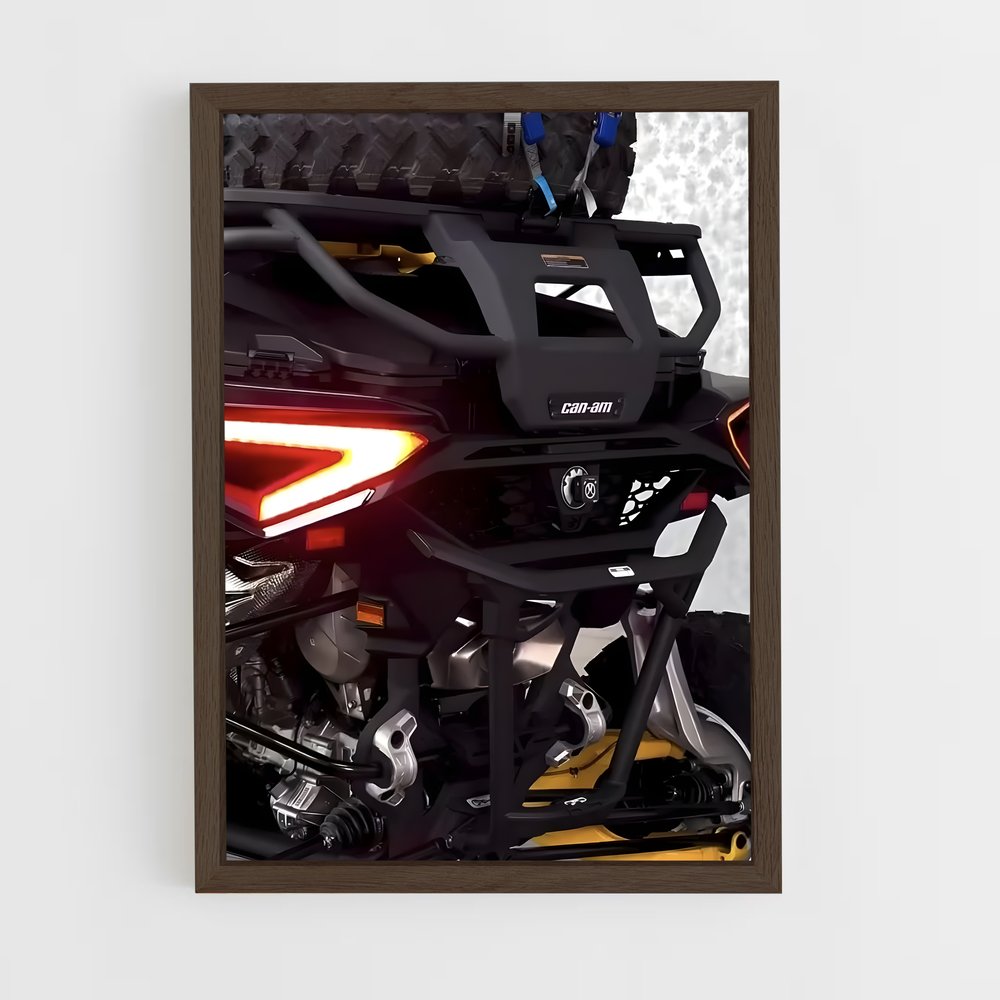 ap-can-am maverick-1 cadre Bois foncé