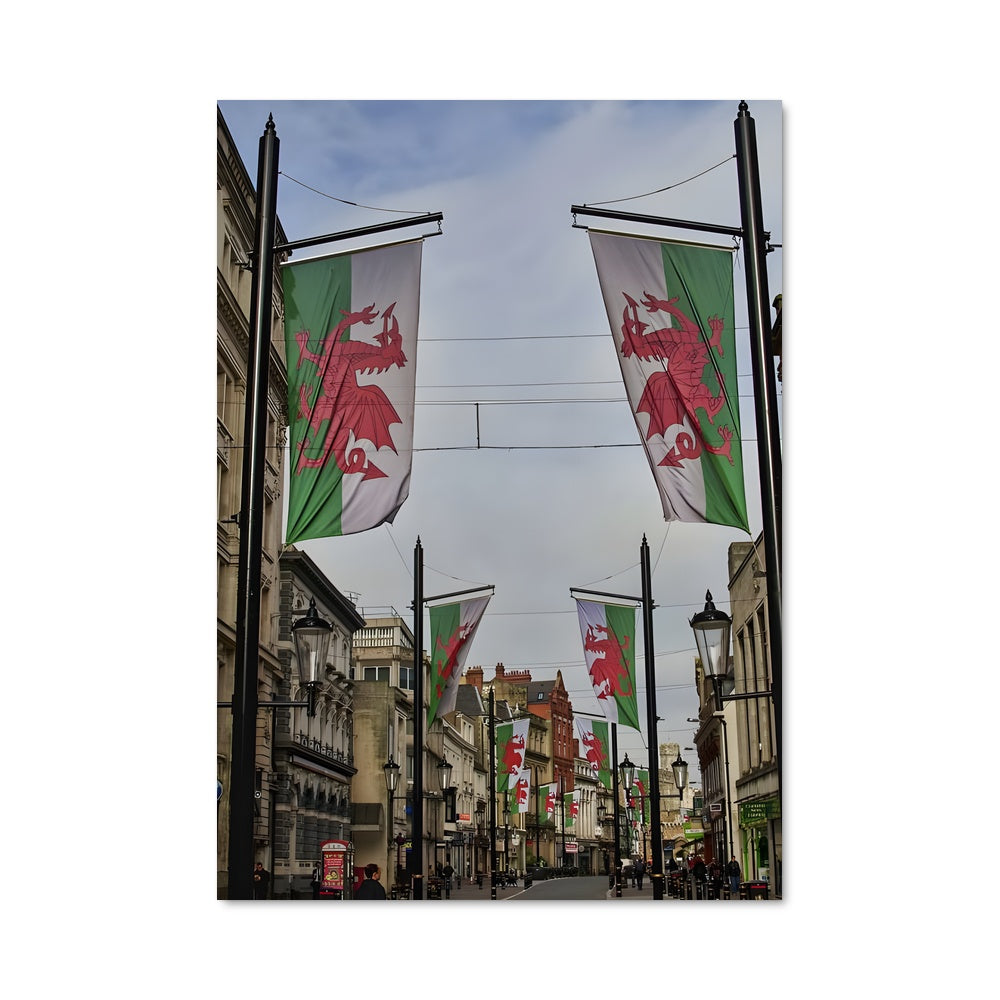 Poster Pavés et Fanions