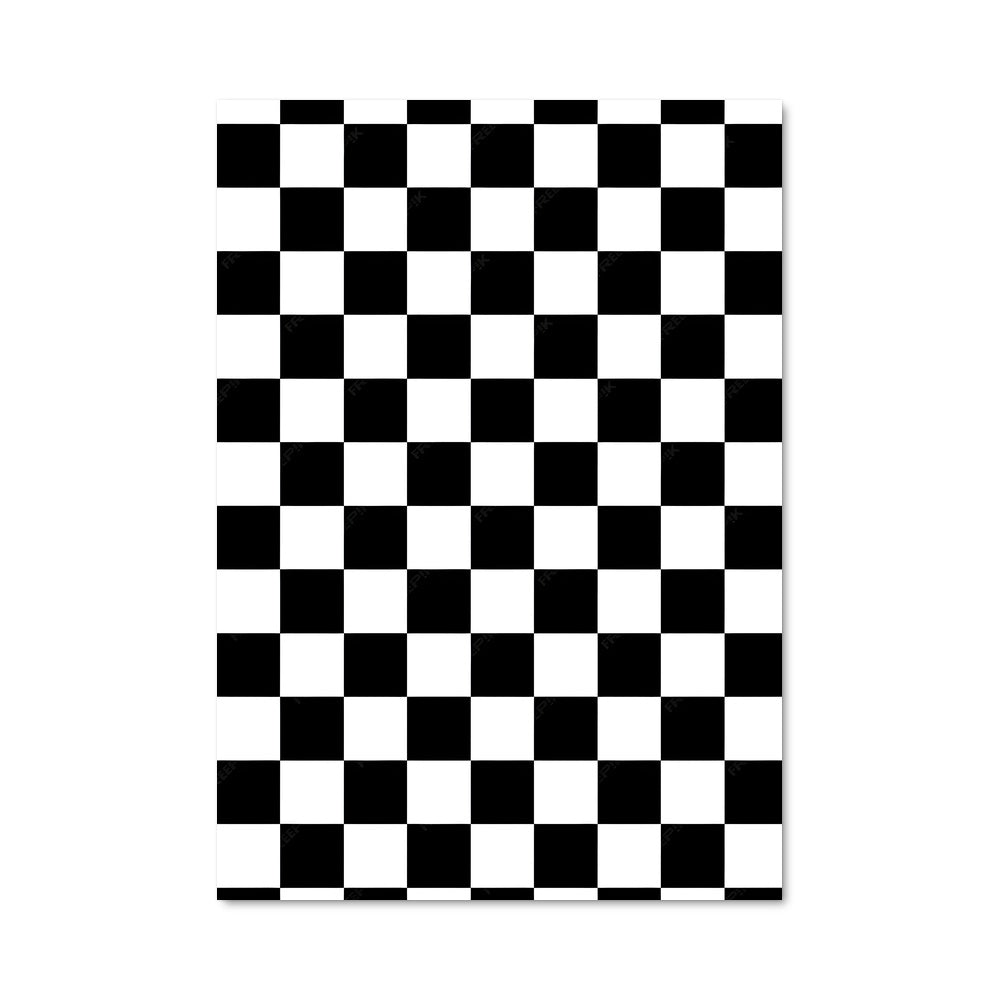 Poster Damier Éternel