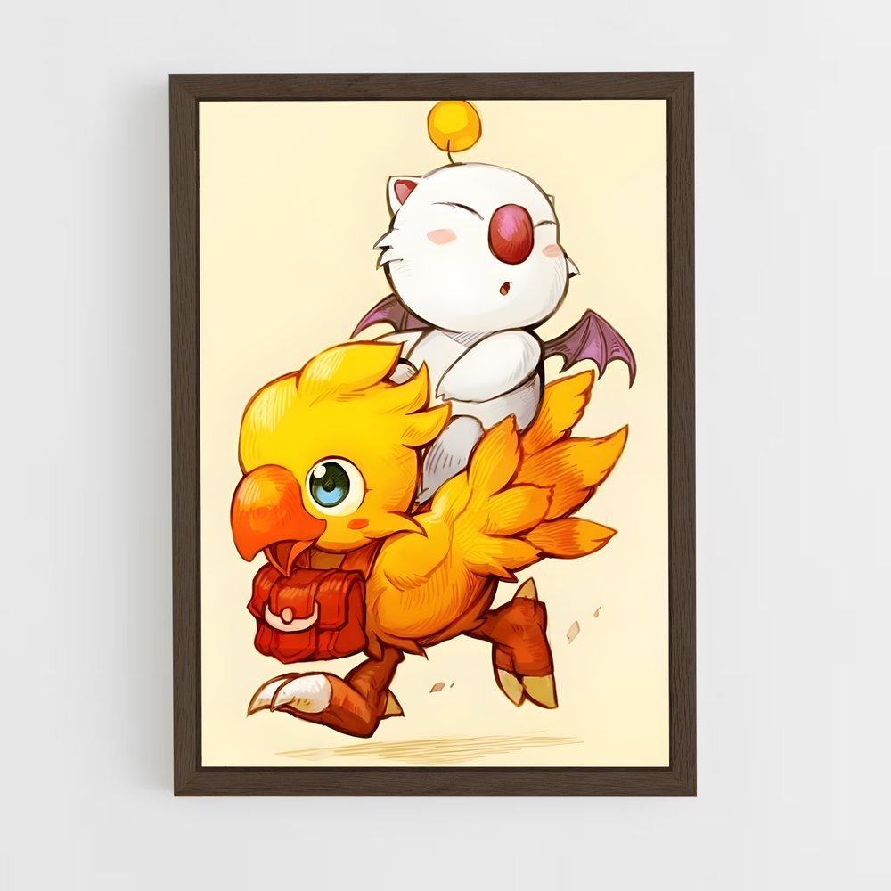 ap-chocobo-1 cadre Bois foncé