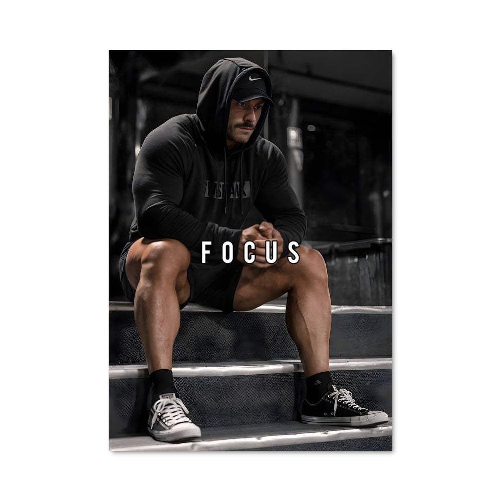 Poster Squat Intense
