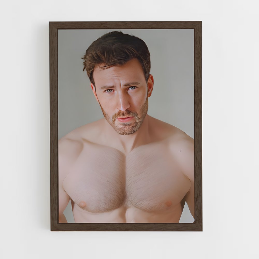 ap-chris evans-2 cadre Bois foncé