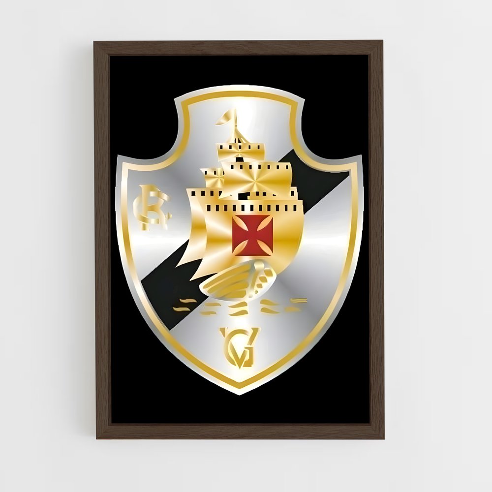 ap-club de regatas vasco da gama-2 cadre Bois foncé