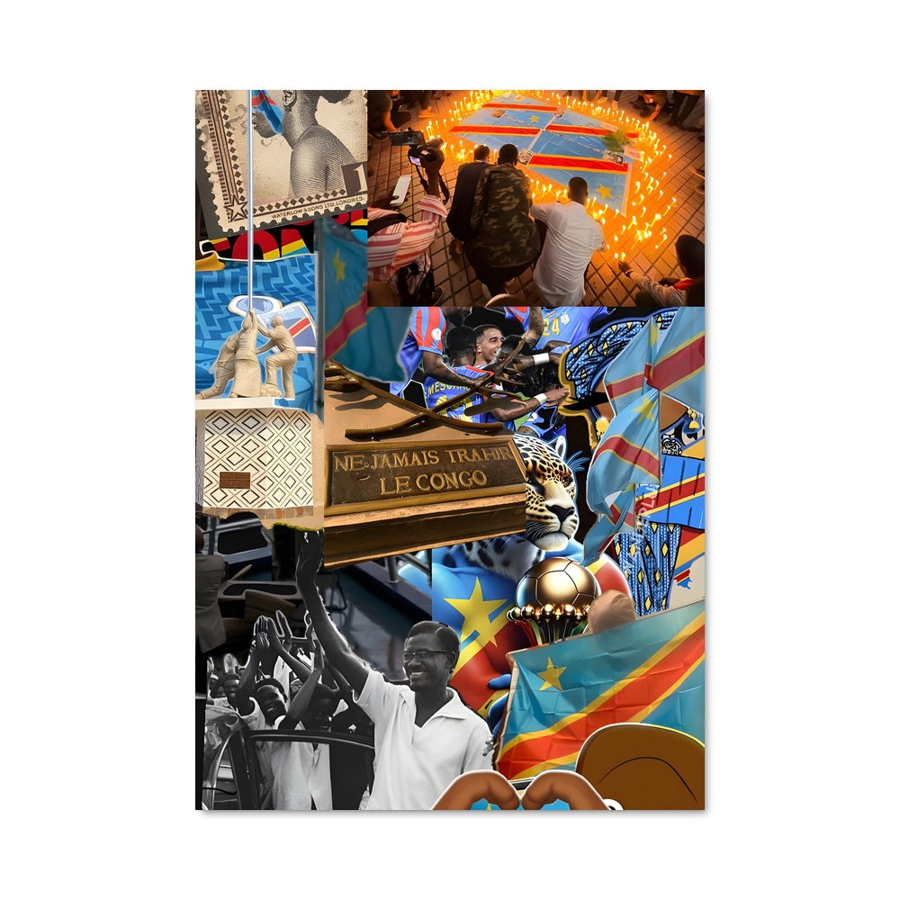 Poster Vibrations du Congo