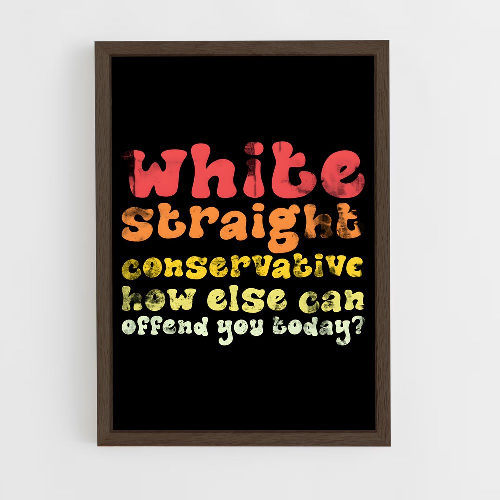 ap-conservatism-1 cadre Bois foncé