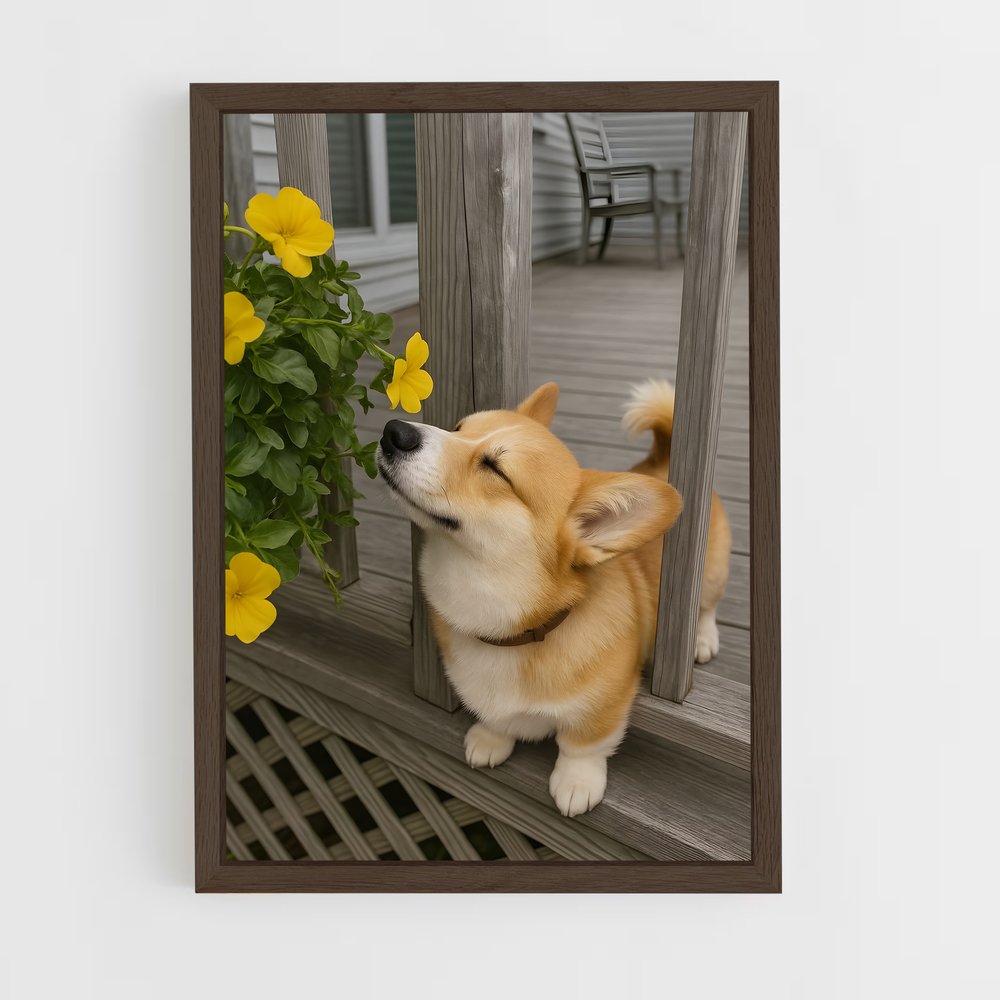 ap-corgi-1 cadre Bois foncé