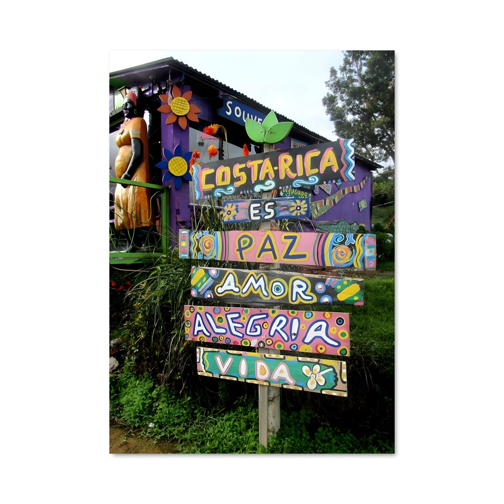 Poster Graffiti Tropical