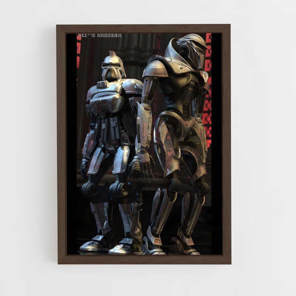 ap-cylons-4 cadre Bois foncé