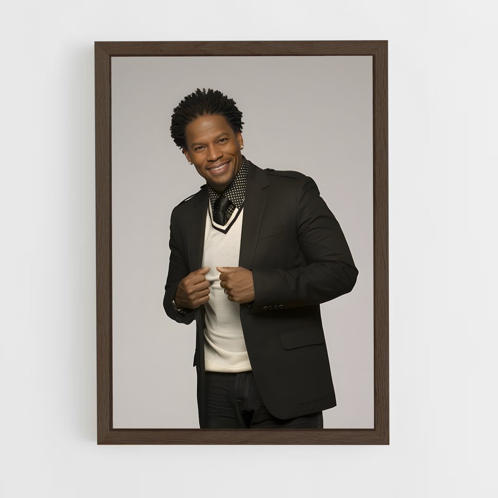 ap-d.l. hughley-11 cadre Bois foncé