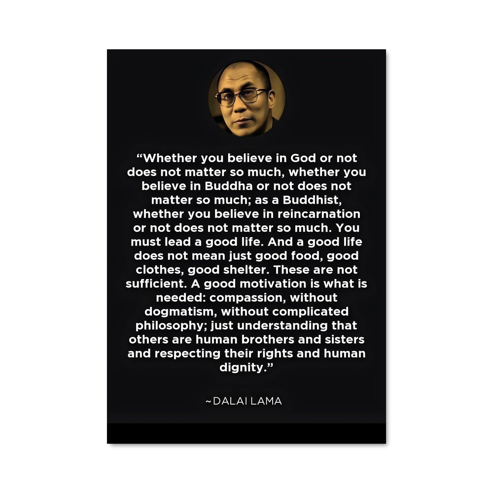 Poster Dalai lama 16022