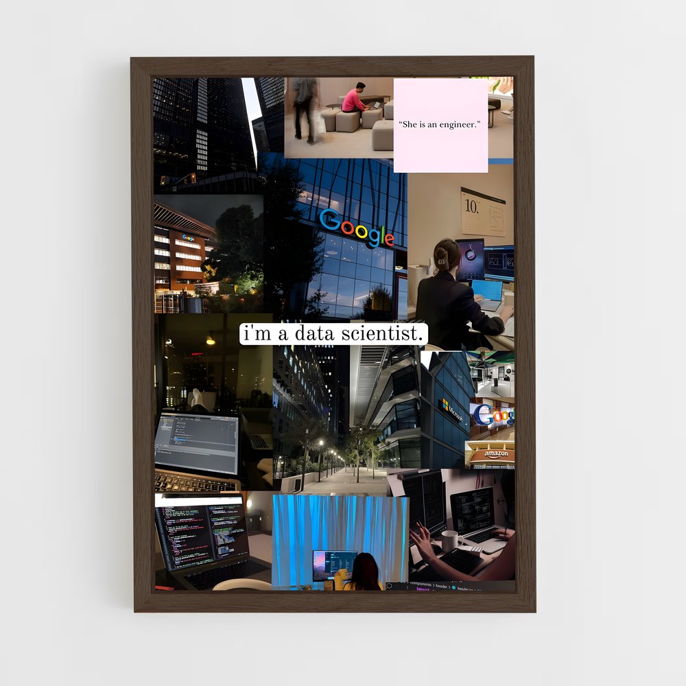 ap-data scientist-1 cadre Bois foncé