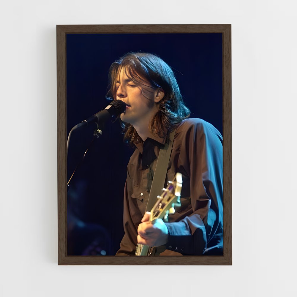 ap-dave grohl-5 cadre Bois foncé