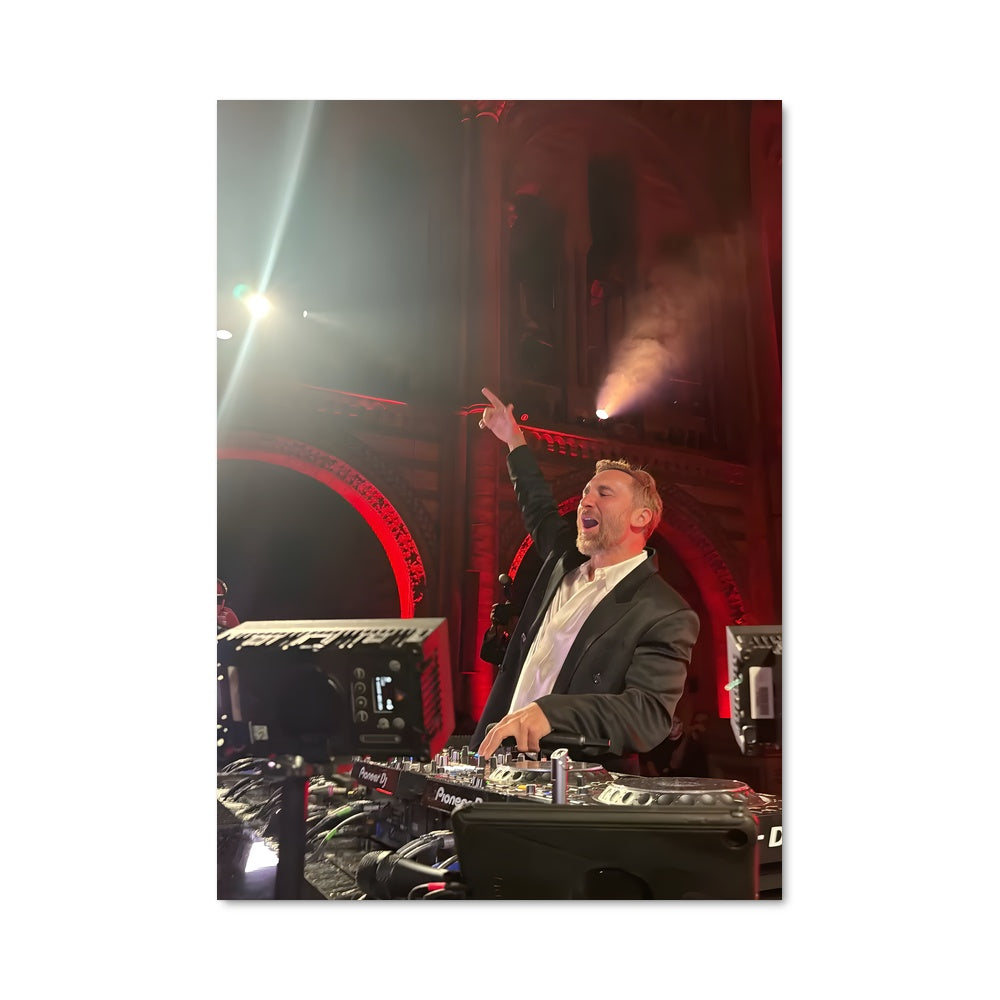 Poster DJ Élégant