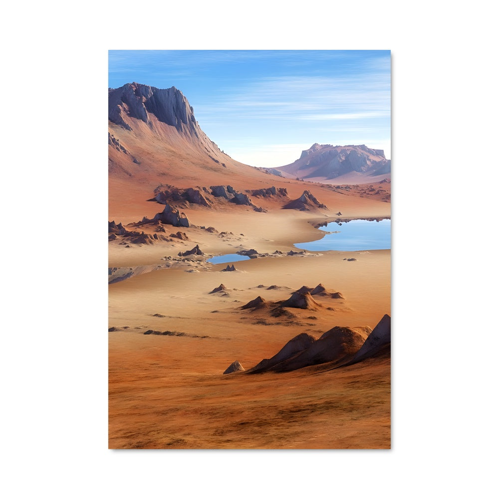 Poster Oasis des Montagnes