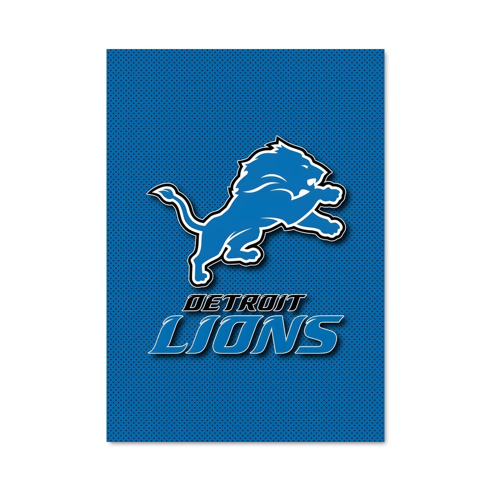 Poster Lions de Detroit