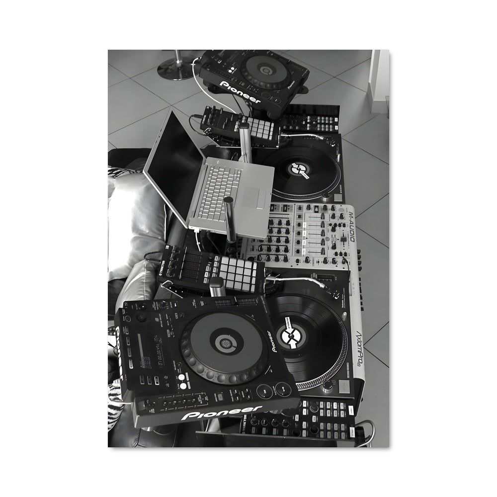 Poster Turntablism Vibes