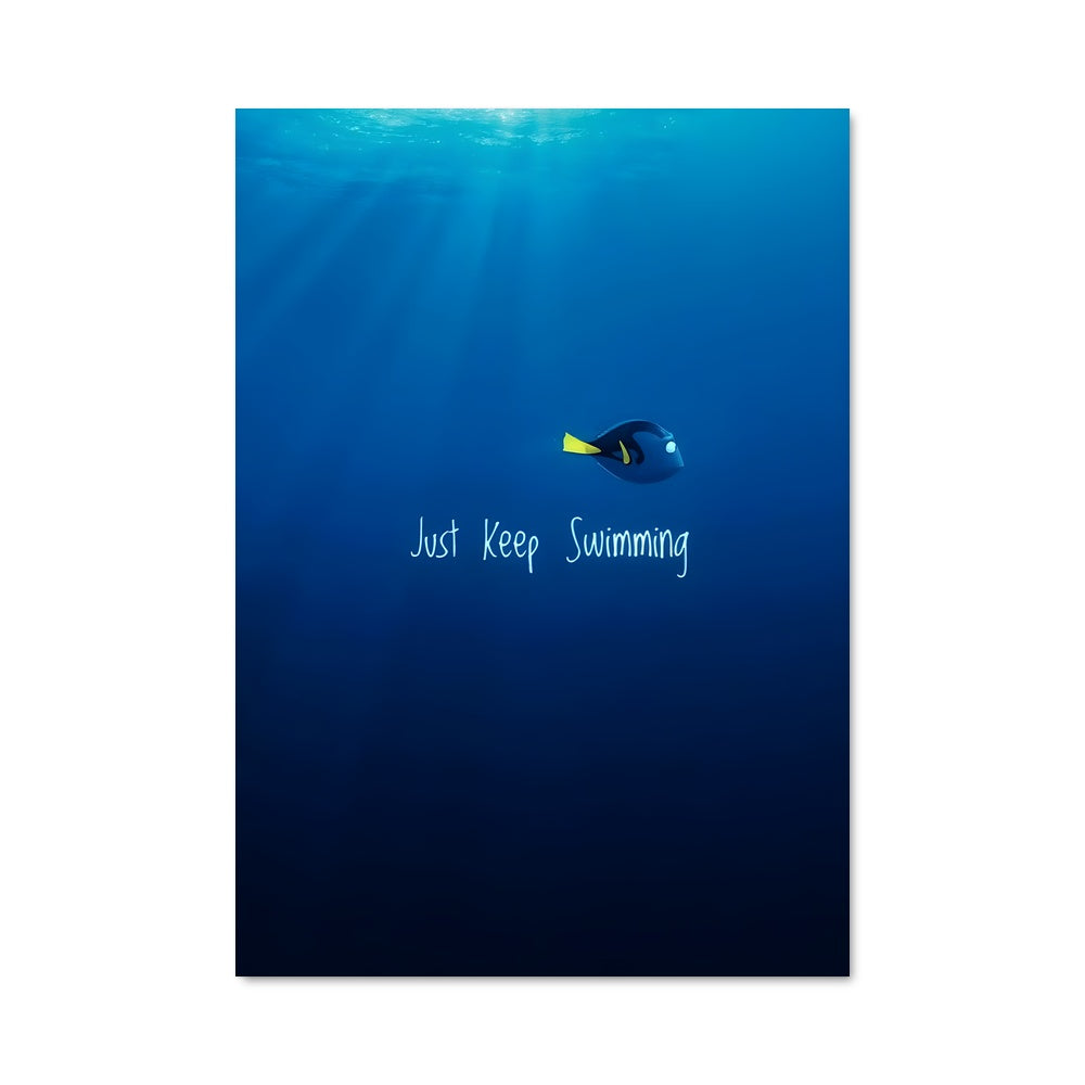 Poster Just Keep Swimming
