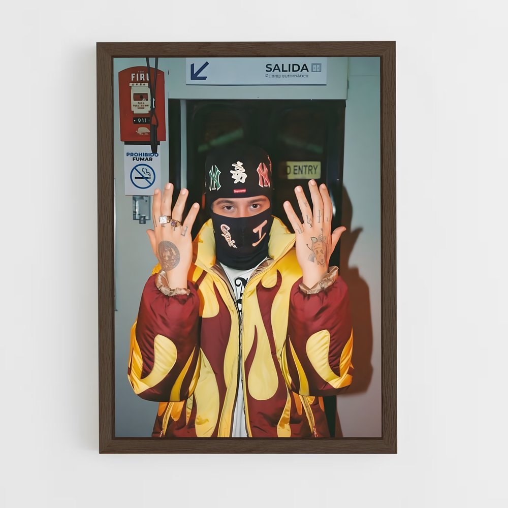 ap-duki-3 cadre Bois foncé