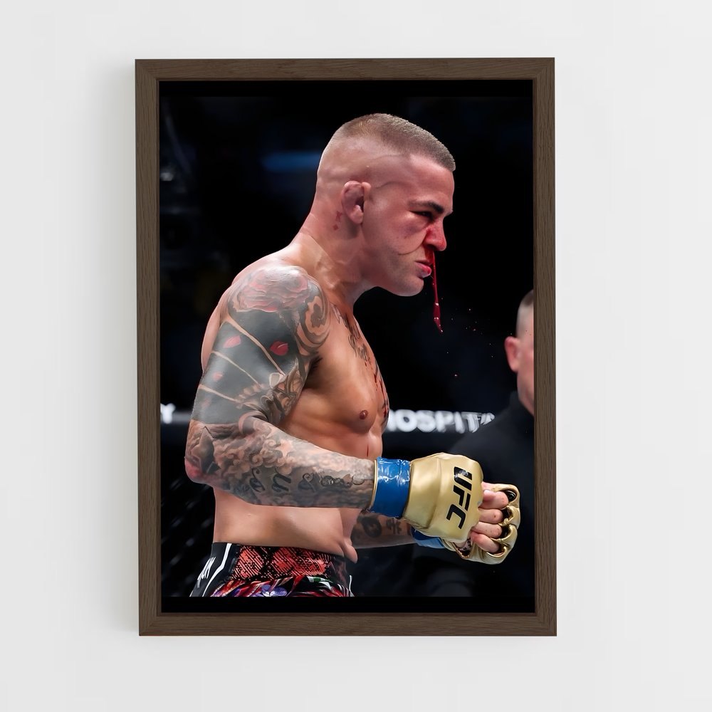 ap-dustin poirier-3 cadre Bois foncé