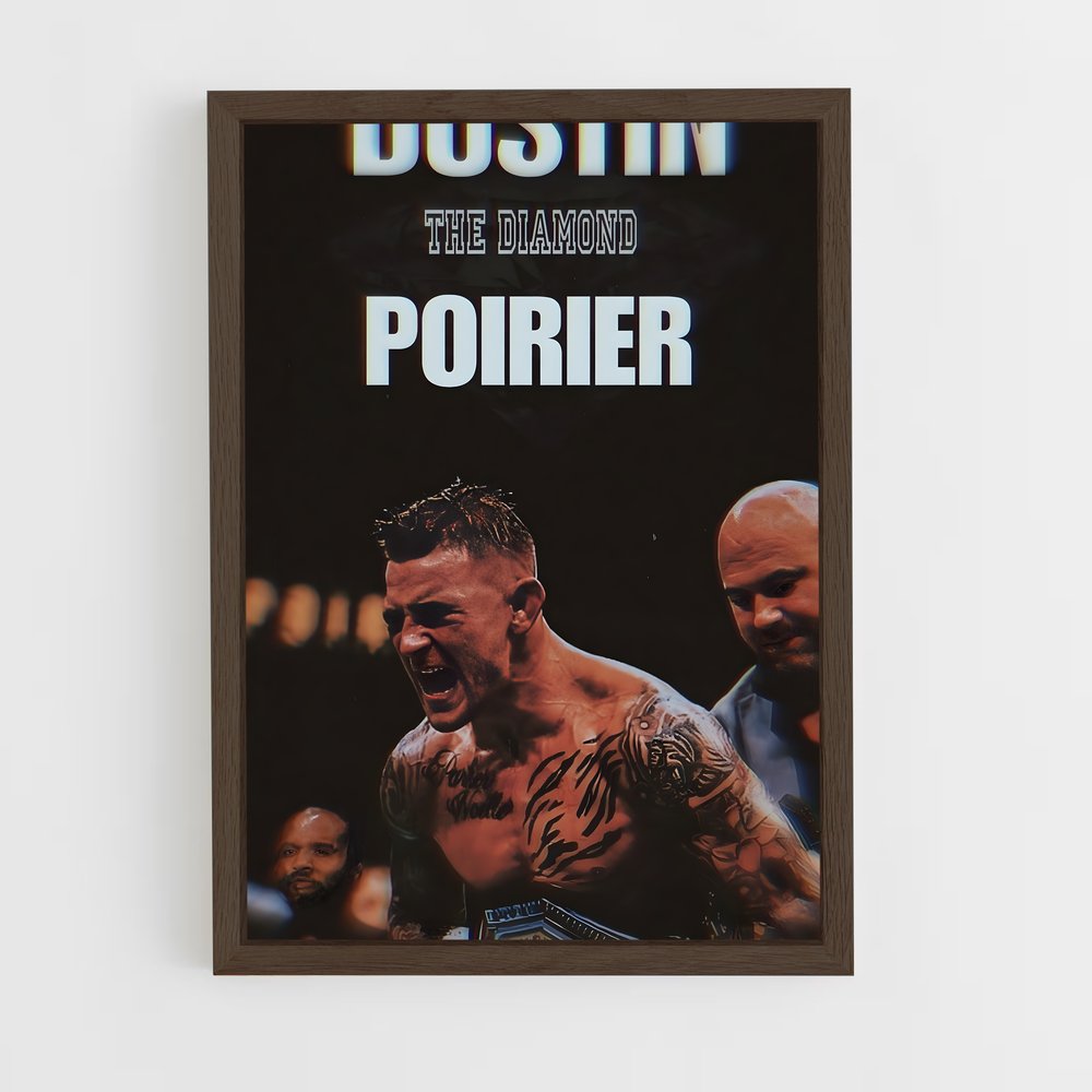 ap-dustin poirier-5 cadre Bois foncé