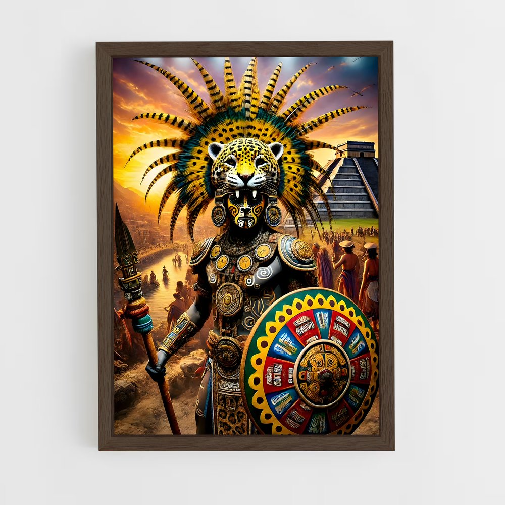 ap-eagle warrior-1 cadre Bois foncé