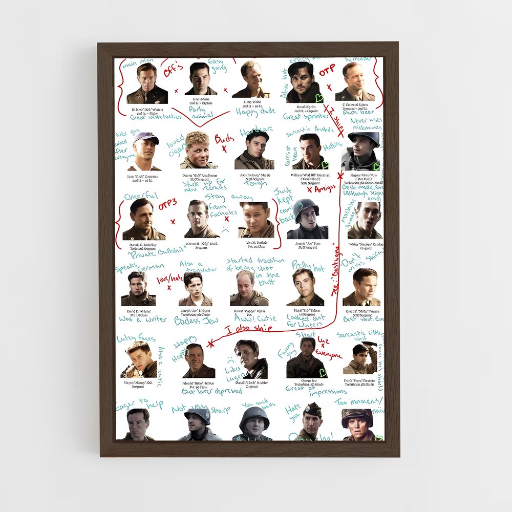 ap-easy company-6 cadre Bois foncé