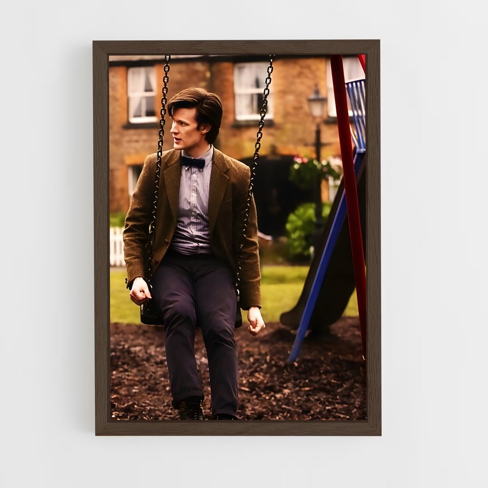 ap-eleventh doctor-5 cadre Bois foncé