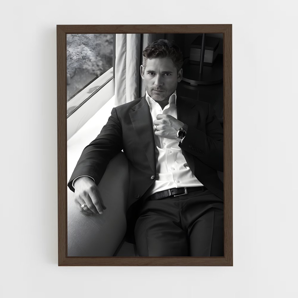 ap-eric bana-6 cadre Bois foncé
