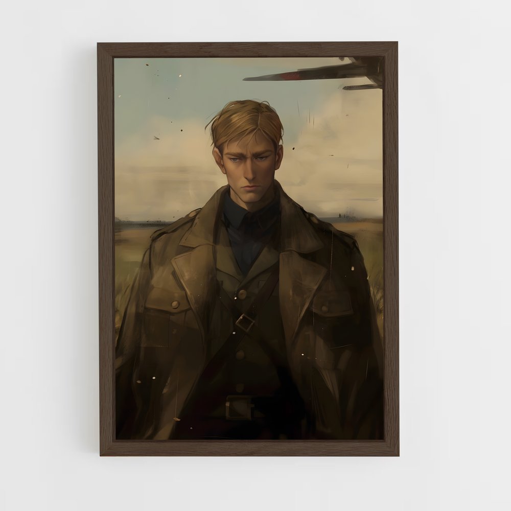 ap-erwin smith-3 cadre Bois foncé
