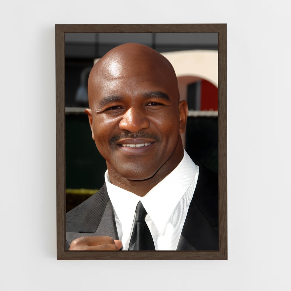 ap-evander holyfield-3 cadre Bois foncé