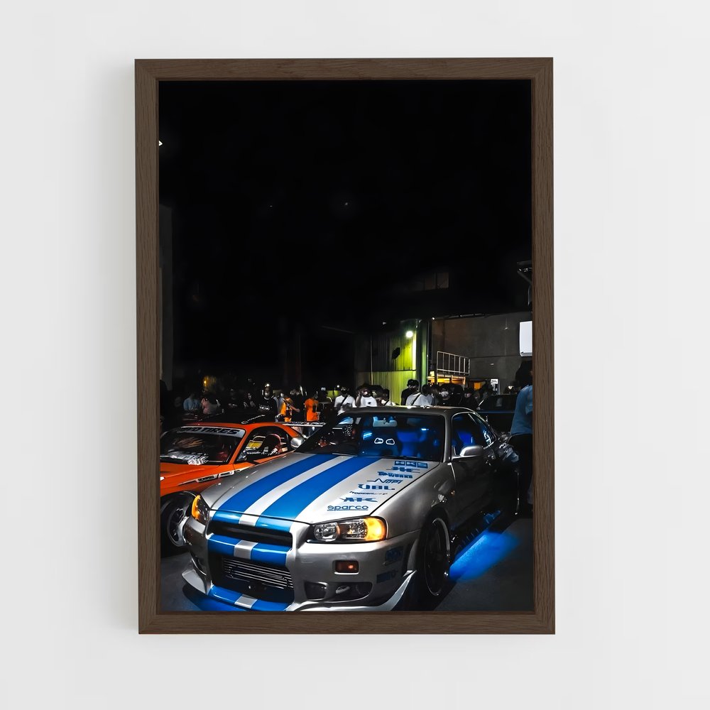 ap-fast and furious-2 cadre Bois foncé