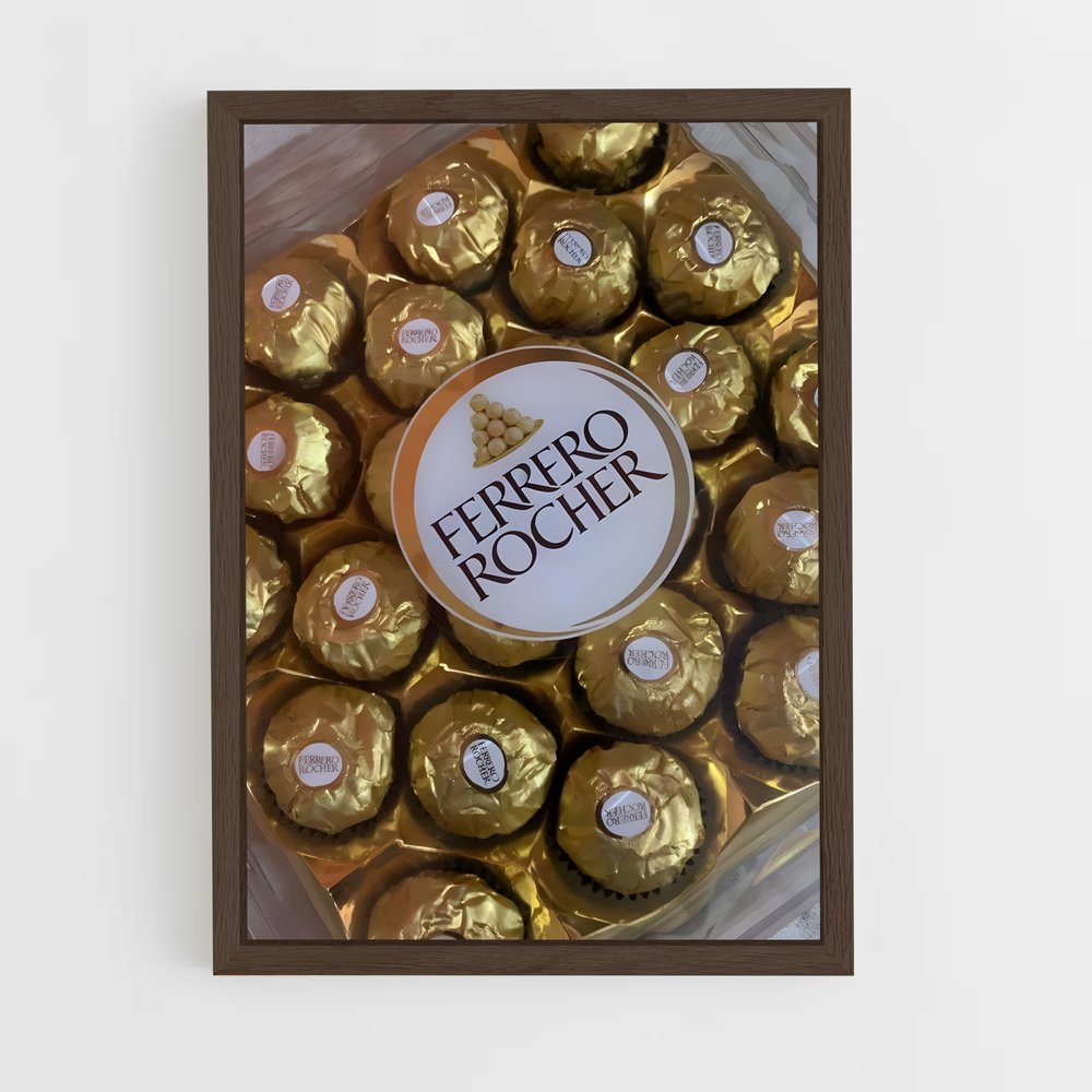 ap-ferrero rocher-7 cadre Bois foncé