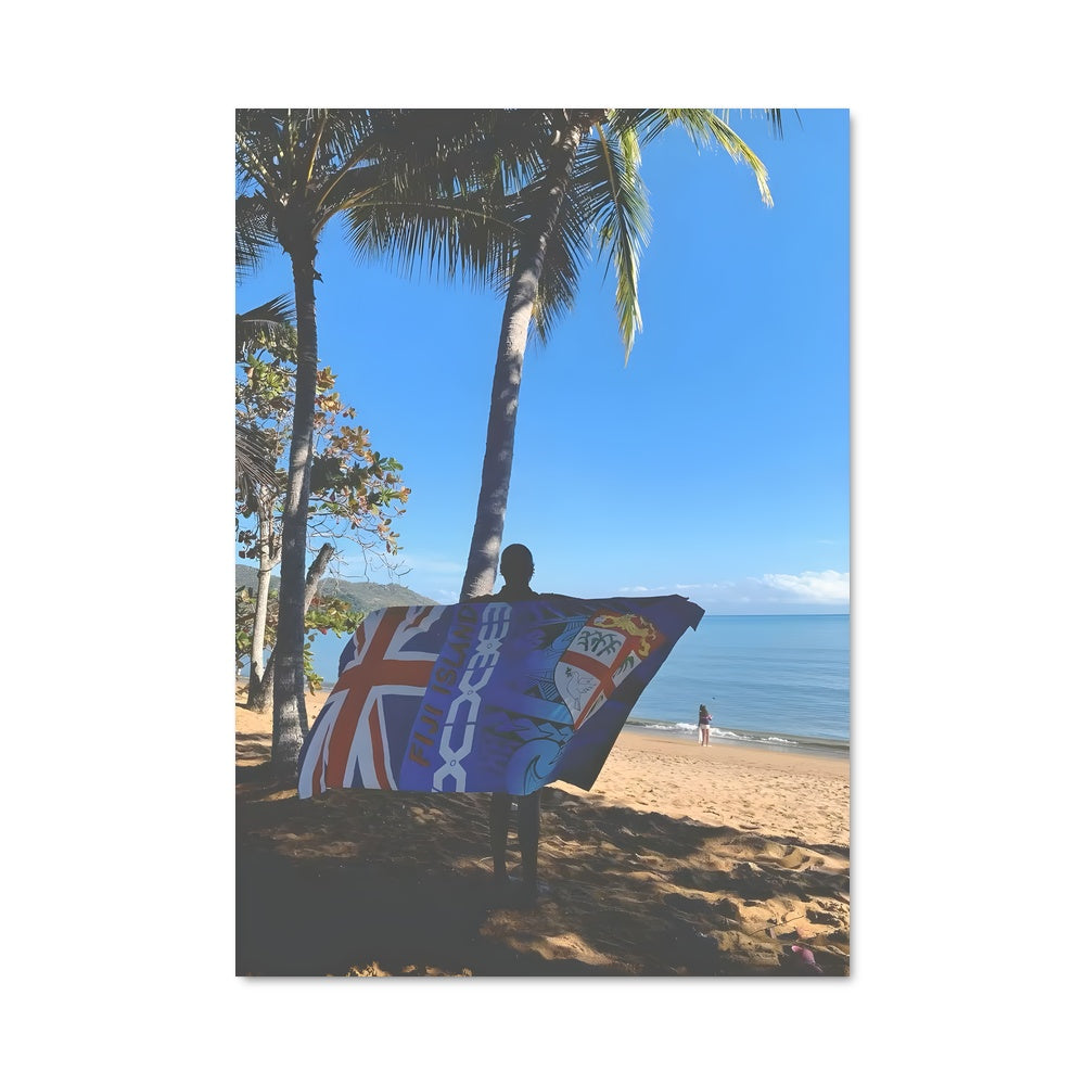 Poster Plage des Îles Fidji