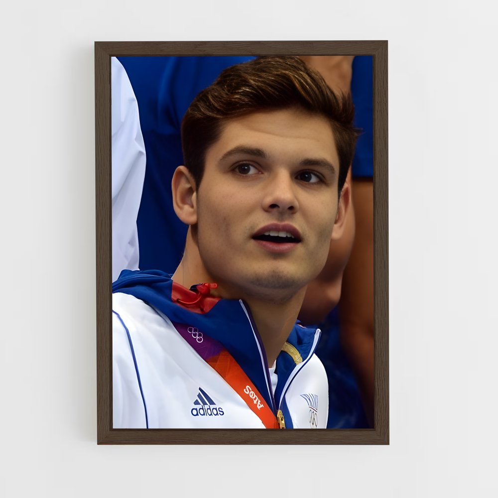 ap-florent manaudou-6 cadre Bois foncé