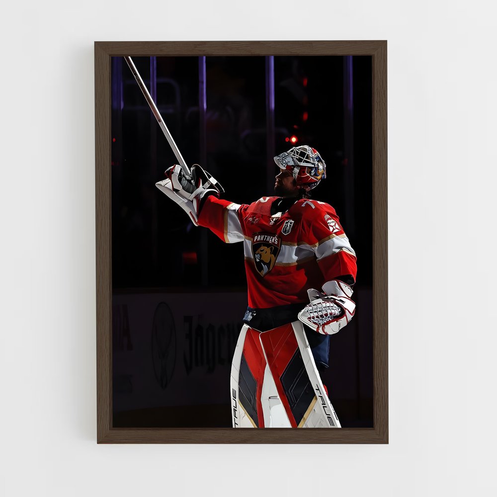 ap-florida panthers-2 cadre Bois foncé