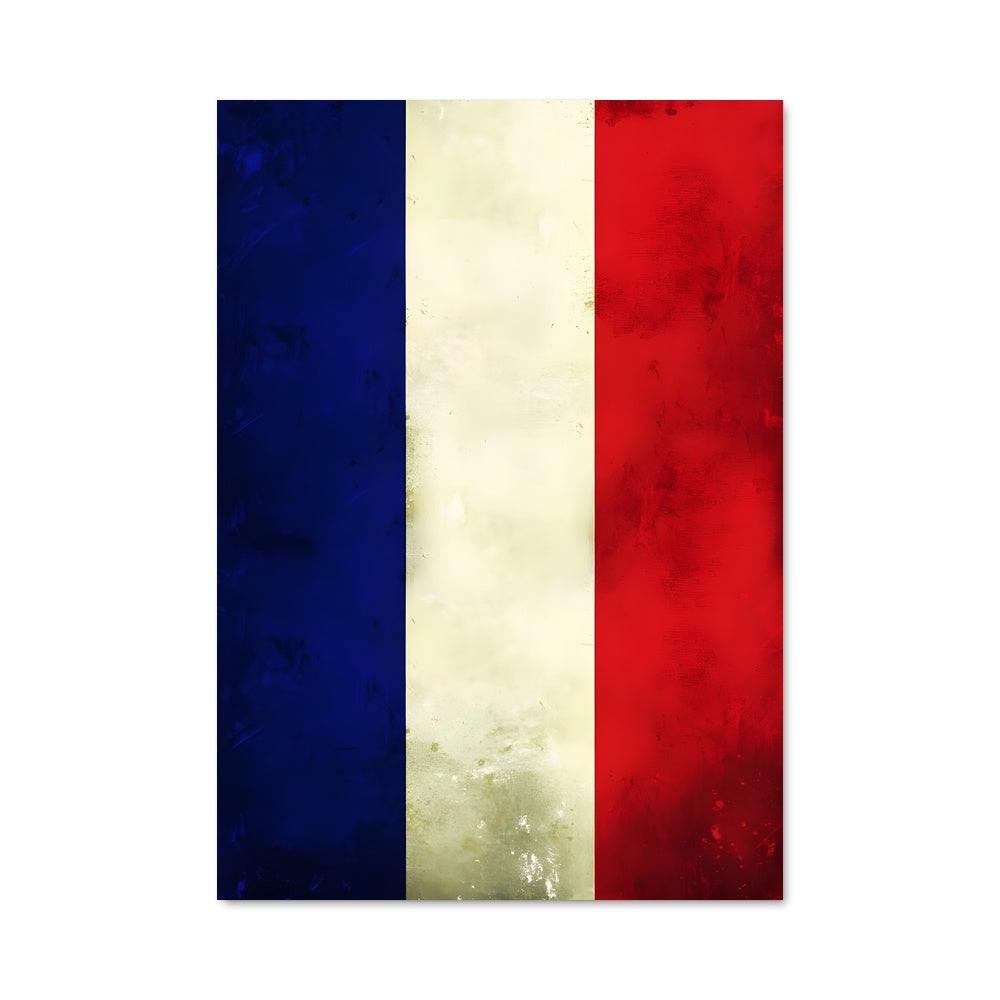 Poster Bleu, Blanc, Rouge