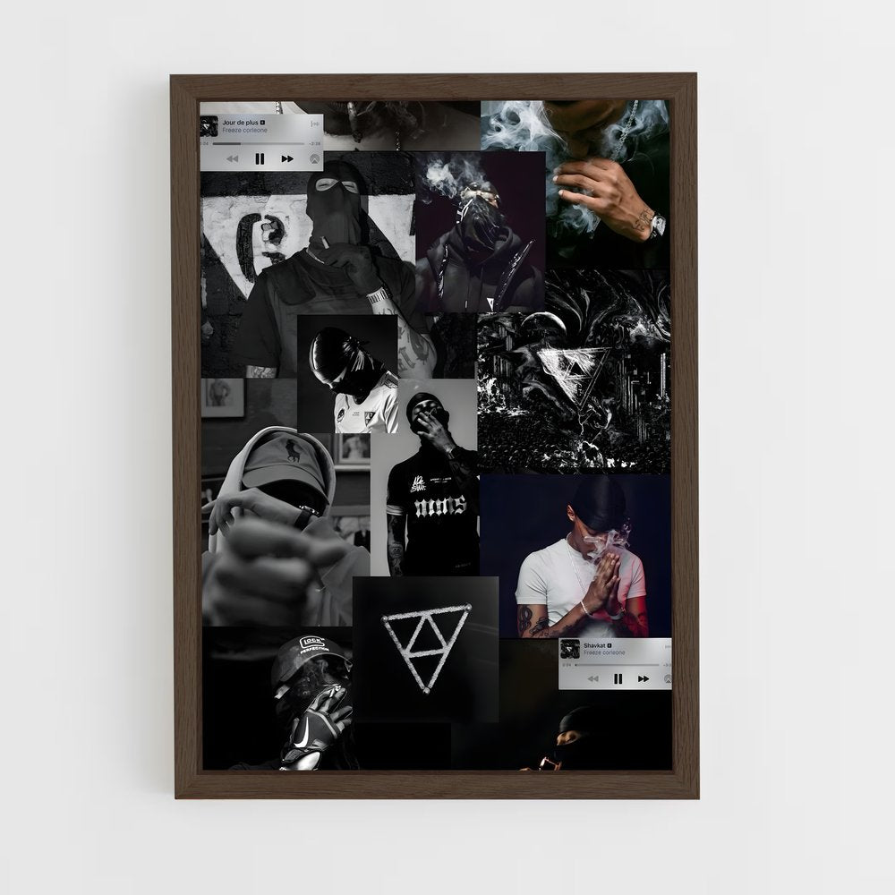 ap-freeze corleone-7 cadre Bois foncé