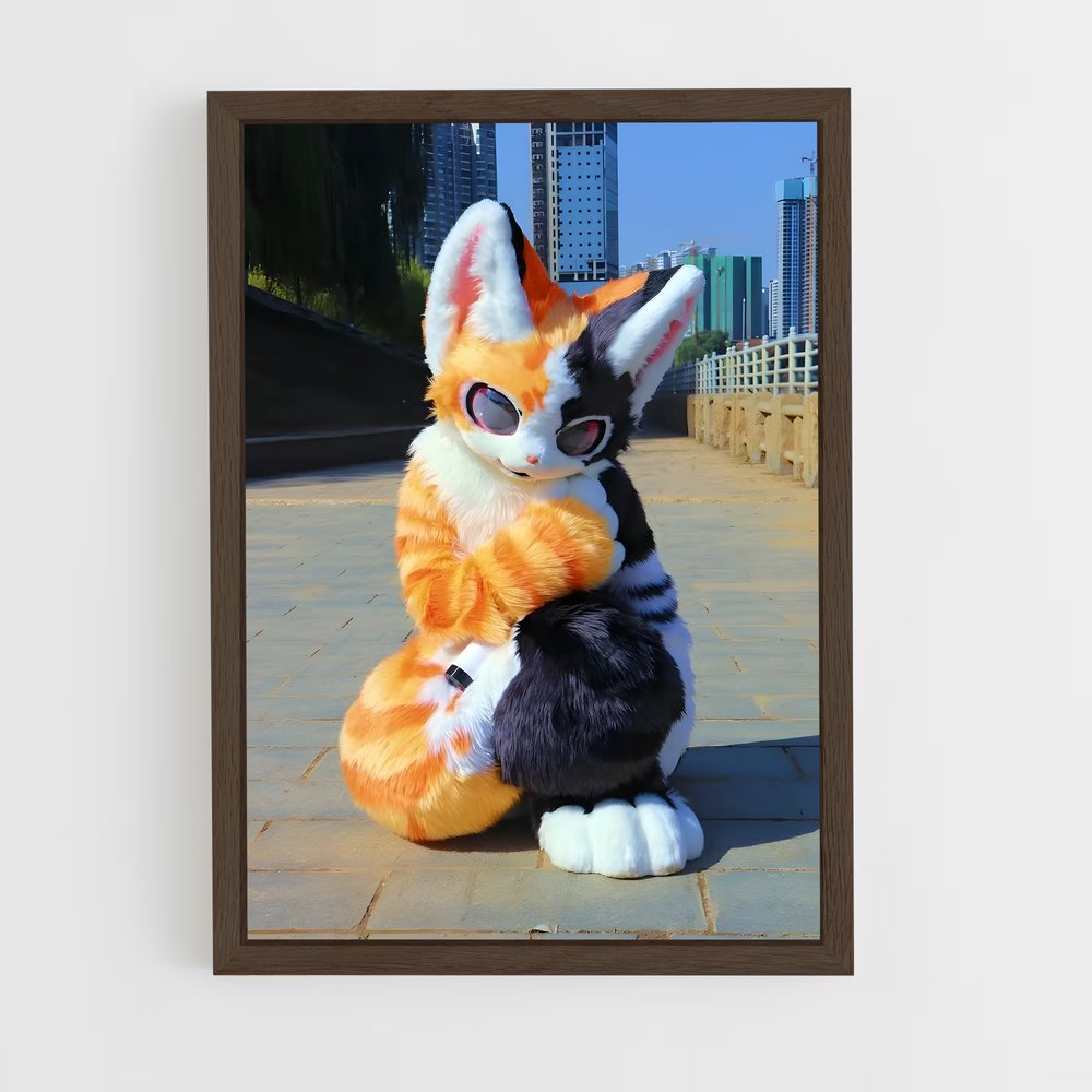 ap-furry-1 cadre Bois foncé