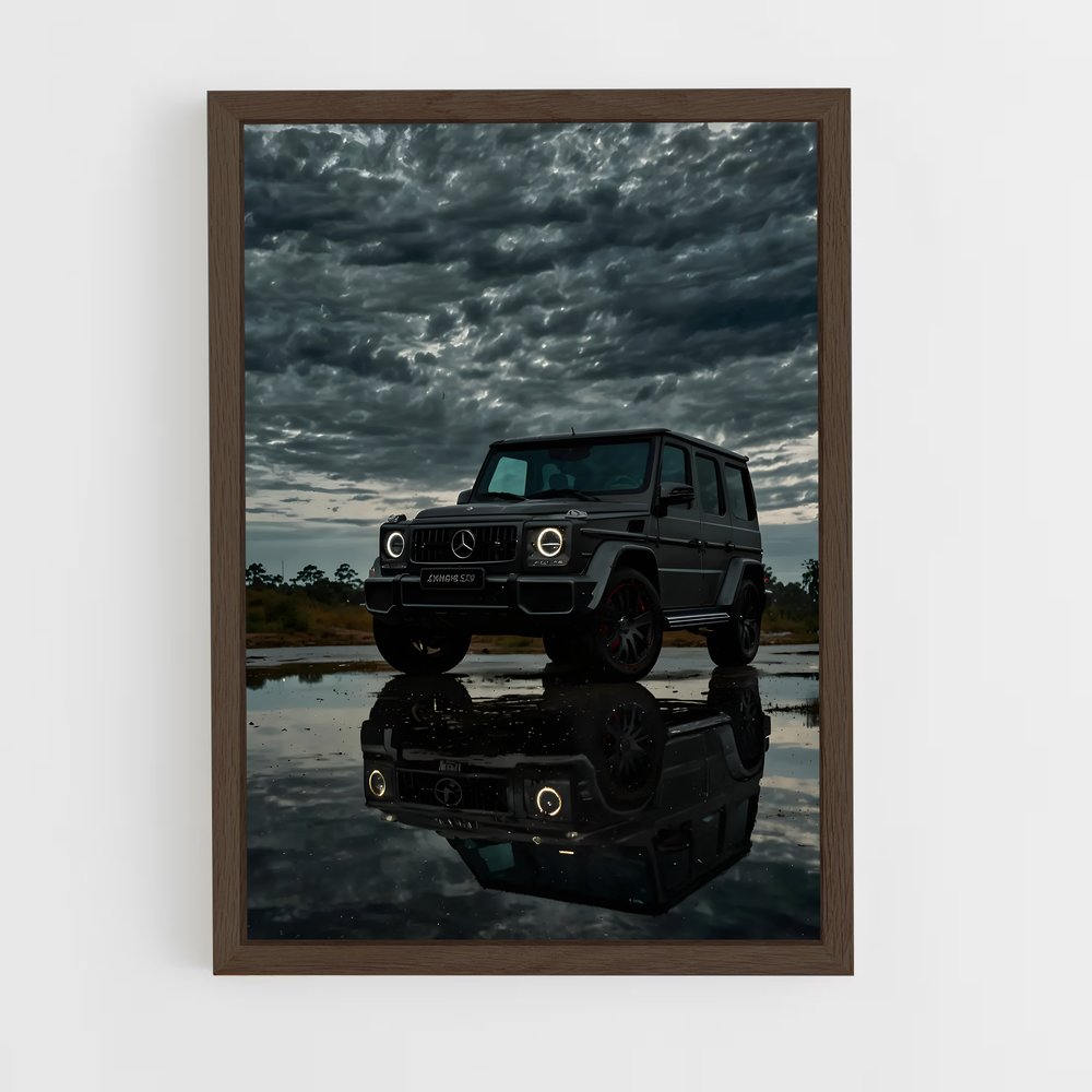 ap-g wagon-1 cadre Bois foncé