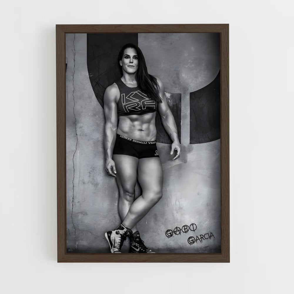 ap-gabi garcia-2 cadre Bois foncé
