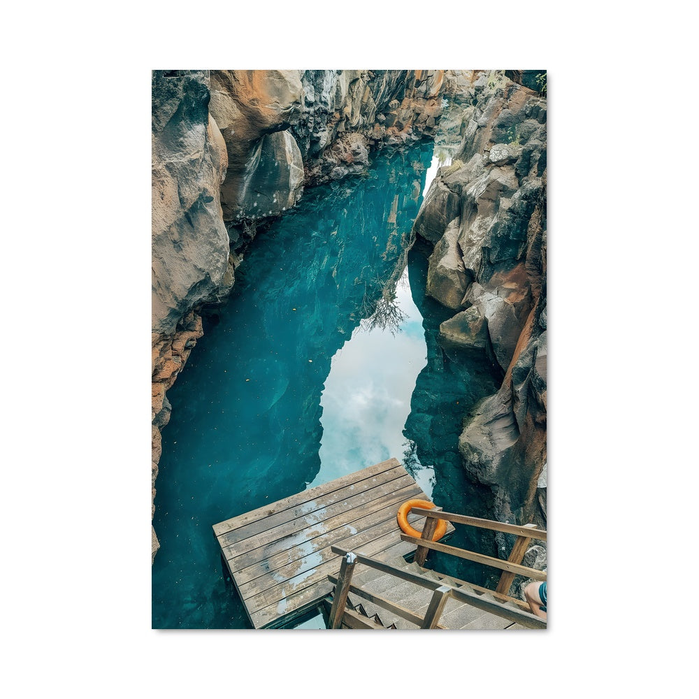 Poster Sérénité Galapagos