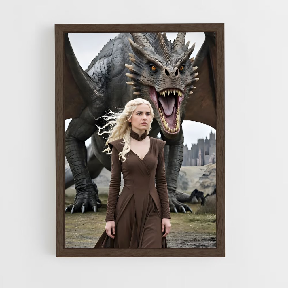 ap-game of thrones-11 cadre Bois foncé