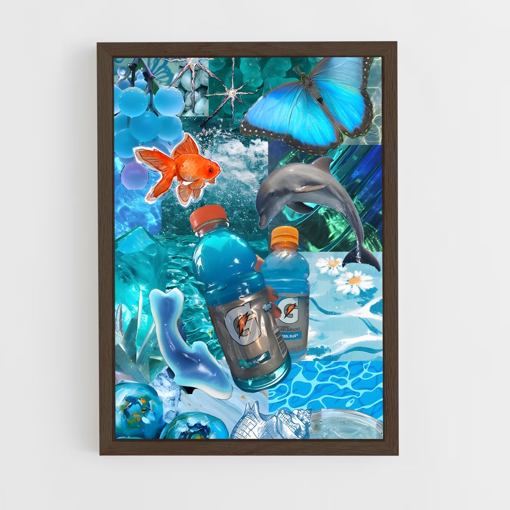 ap-gatorade-1 cadre Bois foncé