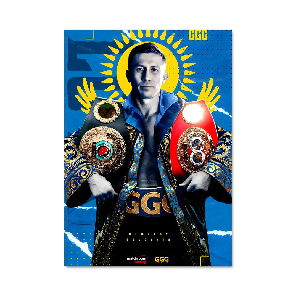 Poster Gennady en Gants