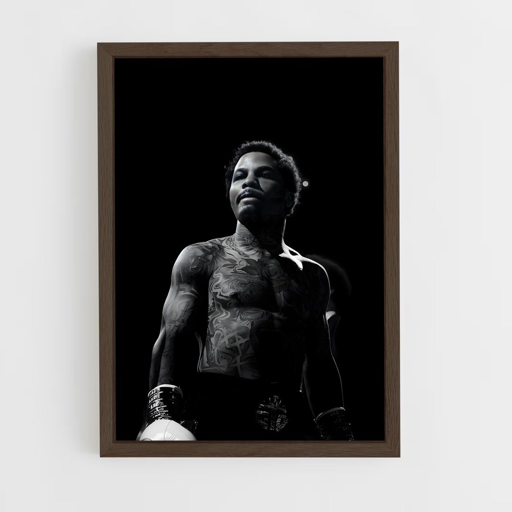 ap-gervonta davis-11 cadre Bois foncé