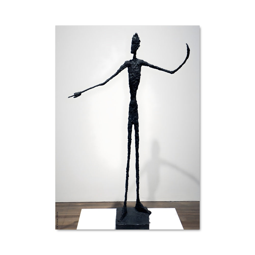 Poster Giacometti pointing man 19962