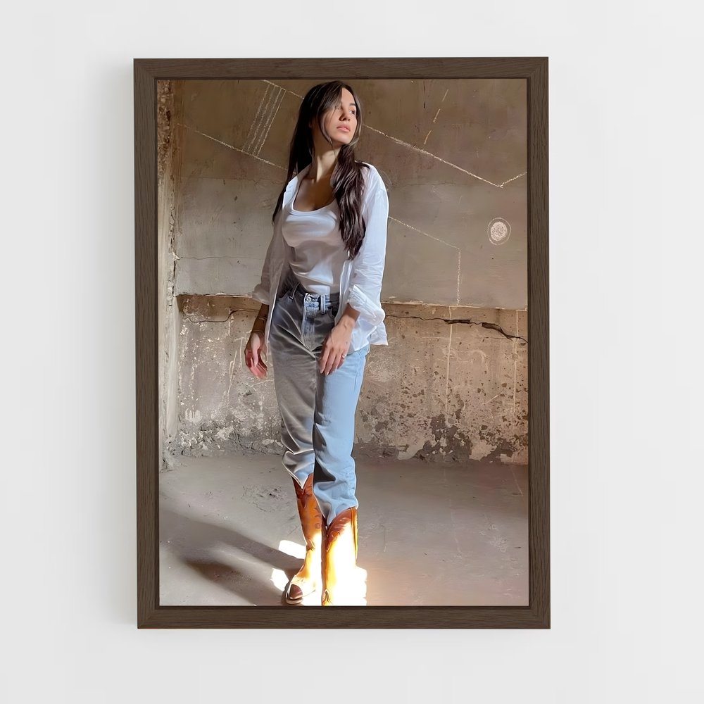 ap-giulia de lellis-6 cadre Bois foncé