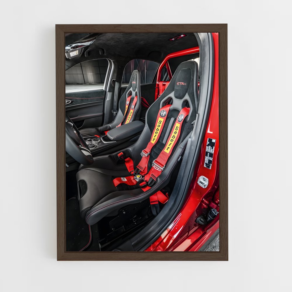 ap-giulia gtam-10 cadre Bois foncé