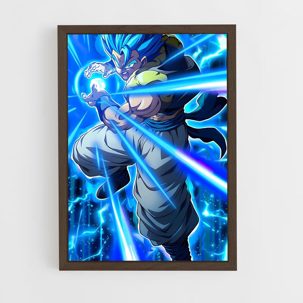 ap-gogeta-2 cadre Bois foncé