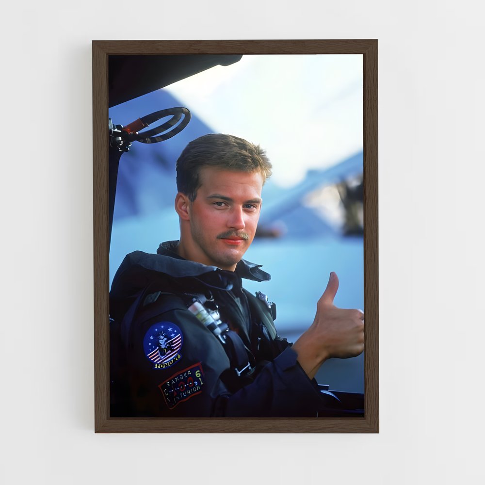 ap-goose top gun-1 cadre Bois foncé